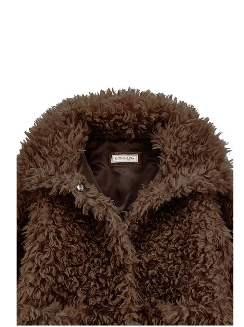 Cappotto, bambina, logato. MONNALISA | 17H104 80310006